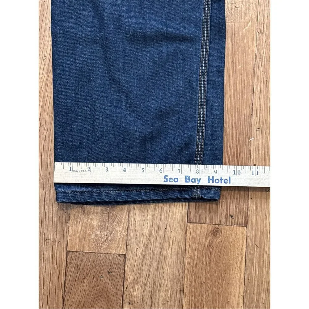 Coogi Australia Jeans Mens 40X34 Measures 40X33 Embroidered Baggy Skater Grunge‎